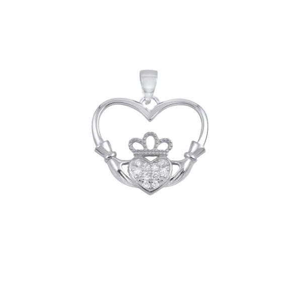 CLADDAGH NECKLACE - Picture 1 of 13